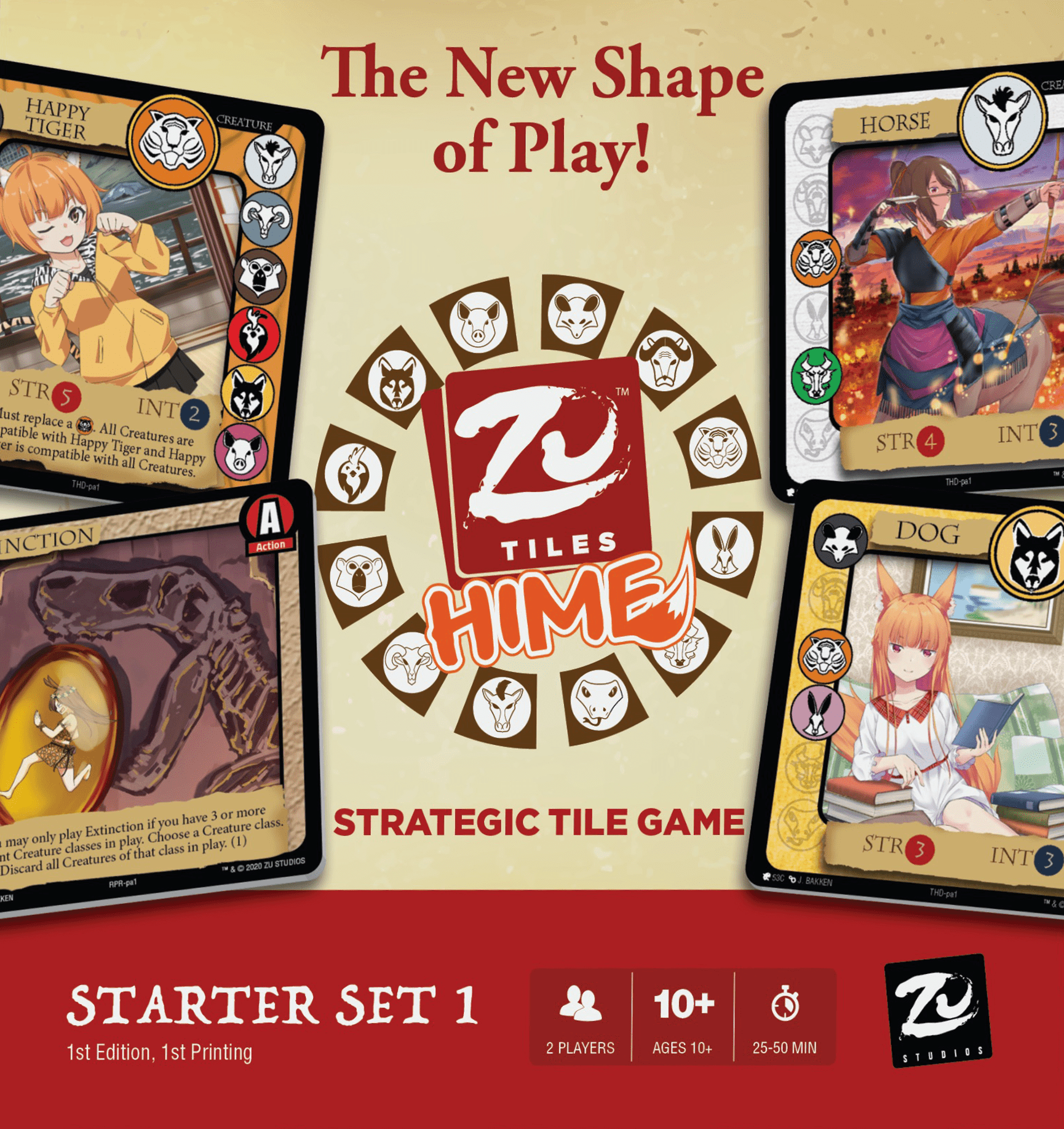 Coperta ZU Tiles: Hime – Starter Set 1