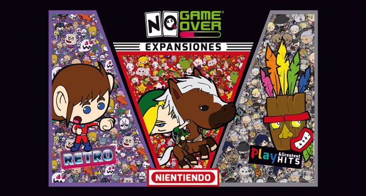 No Game Over: Expansiones – Nientiendo, Play & Greatest Hits y Retro doboz