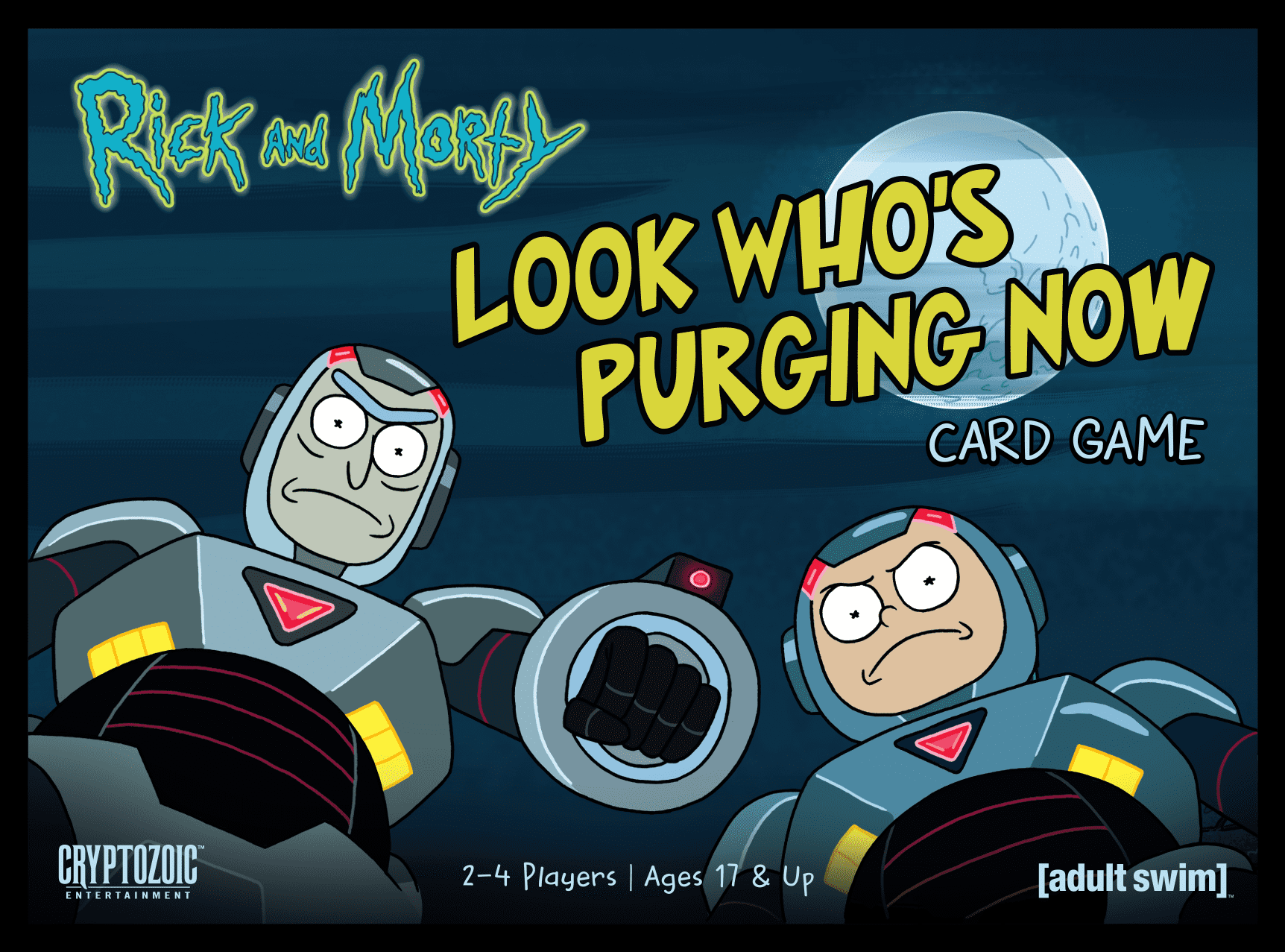 Rick and Morty: Look Who's Purging Now Card Game box art
