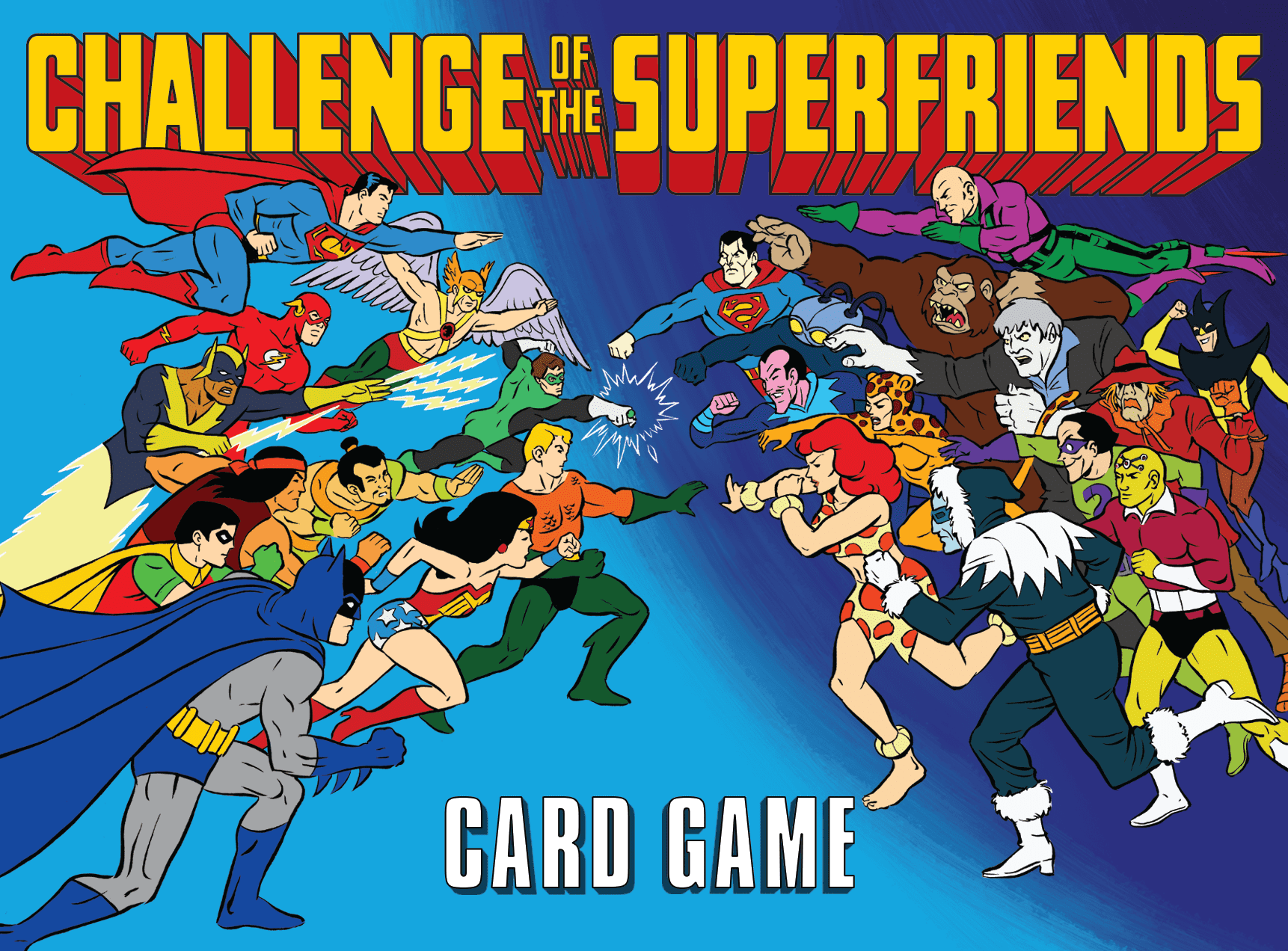 Coperta Challenge of the Superfriends Card Game