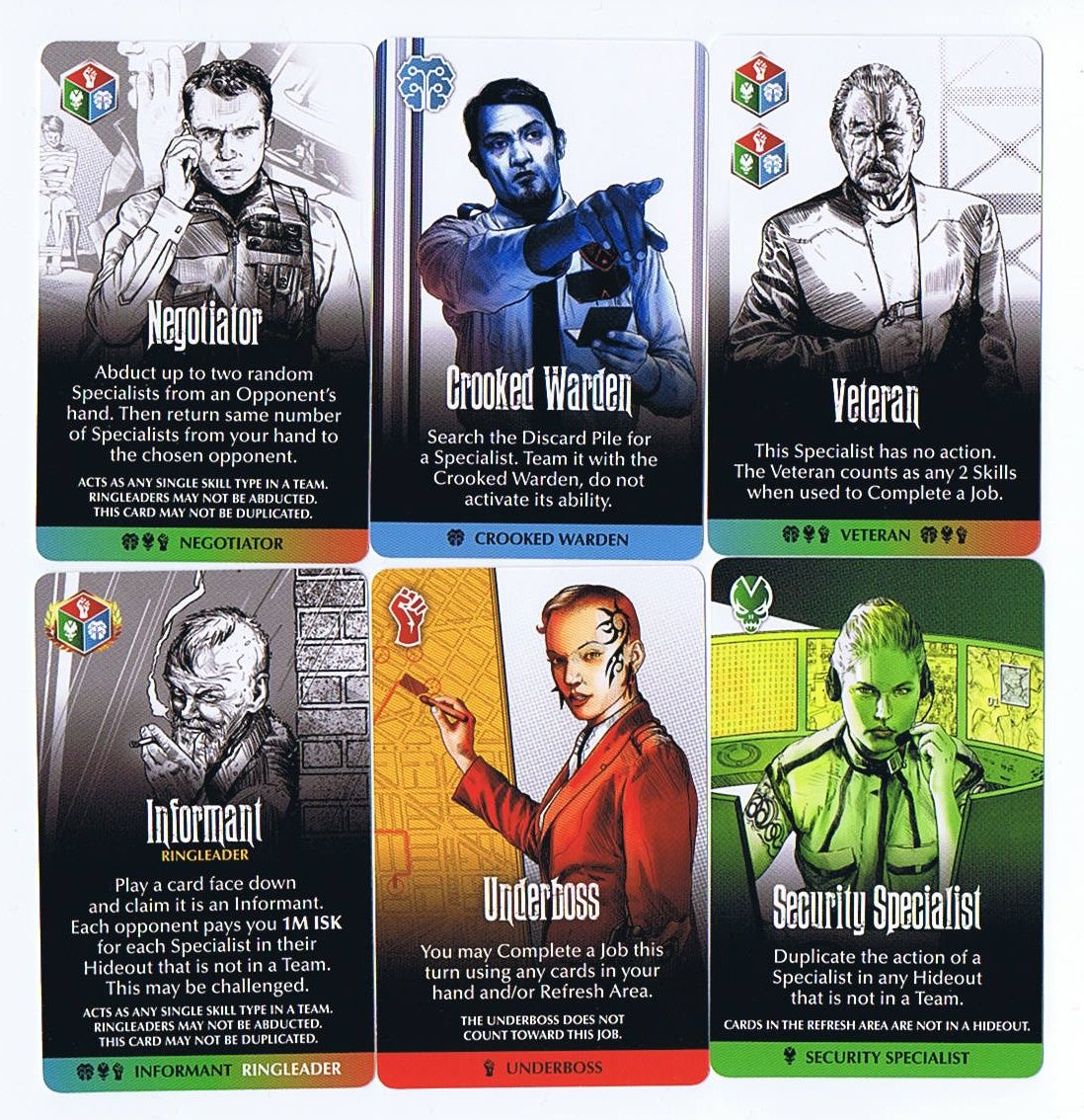 Grifters: Informants and Specialist Promo Cards box art