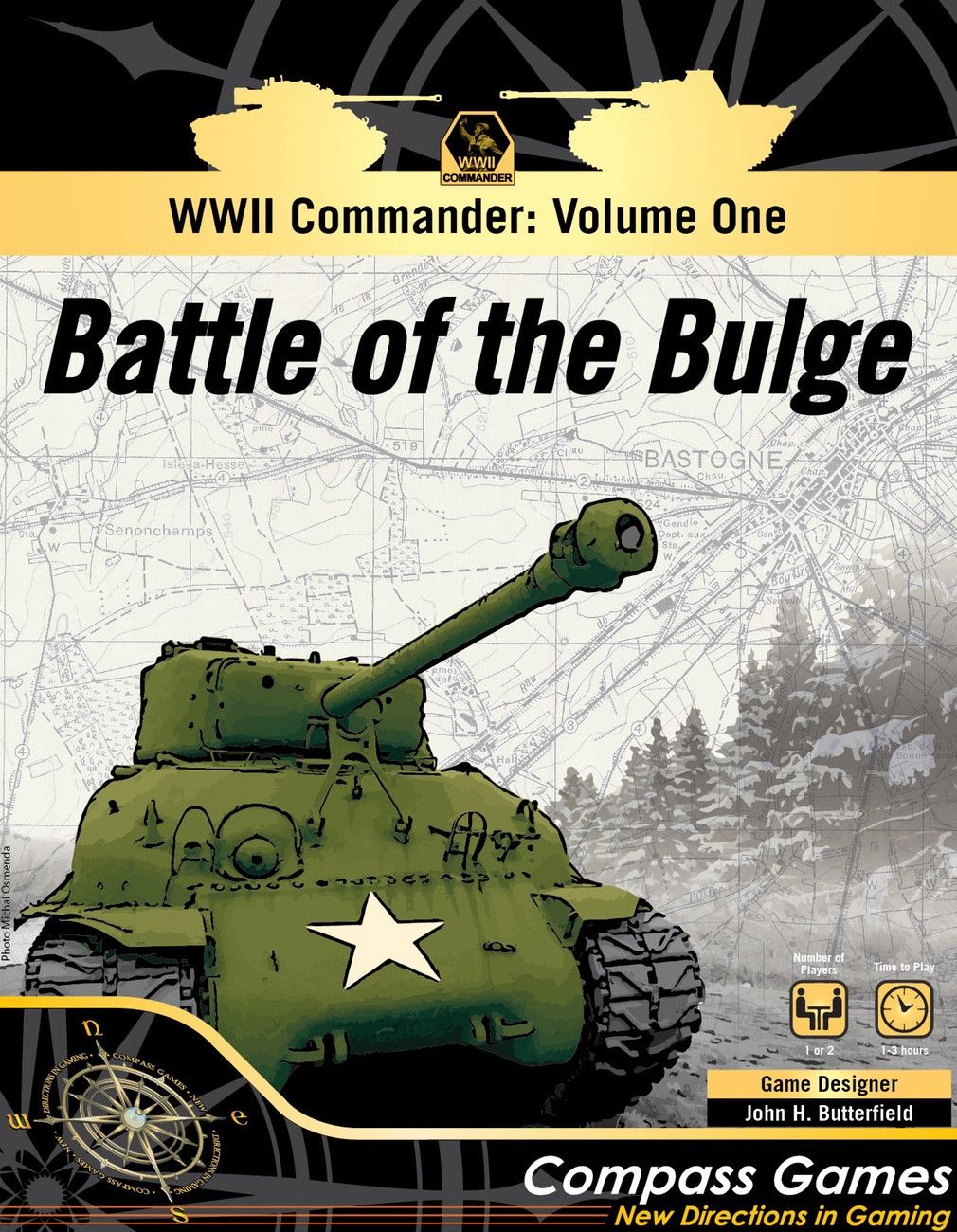 WWII Commander: Volume One – Battle of the Bulge doboz