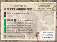 Days of Ire: Budapest 1956 – Printing Press Promo Card