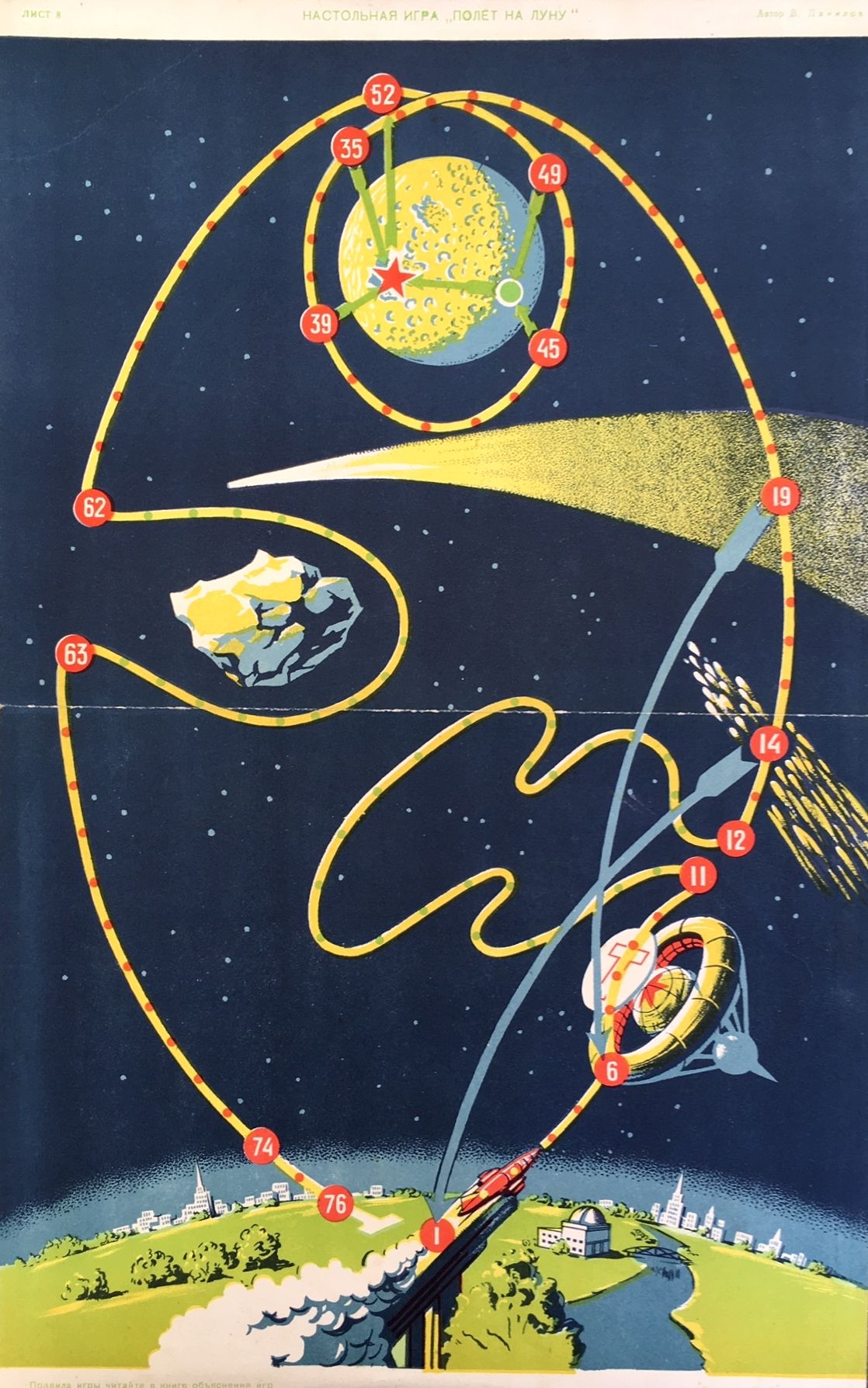 Flight to the Moon box art