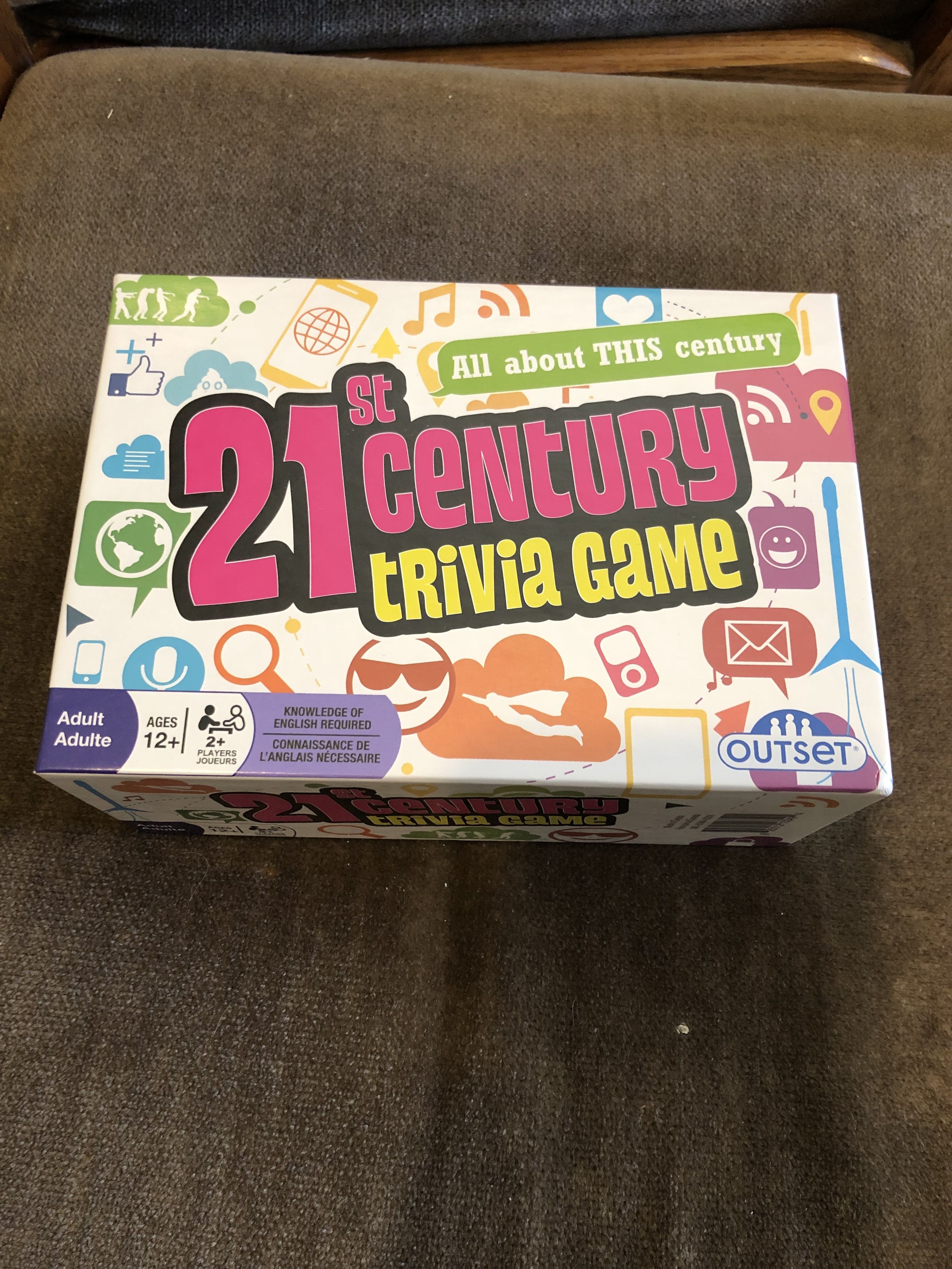 21st Century Trivia Game doboz