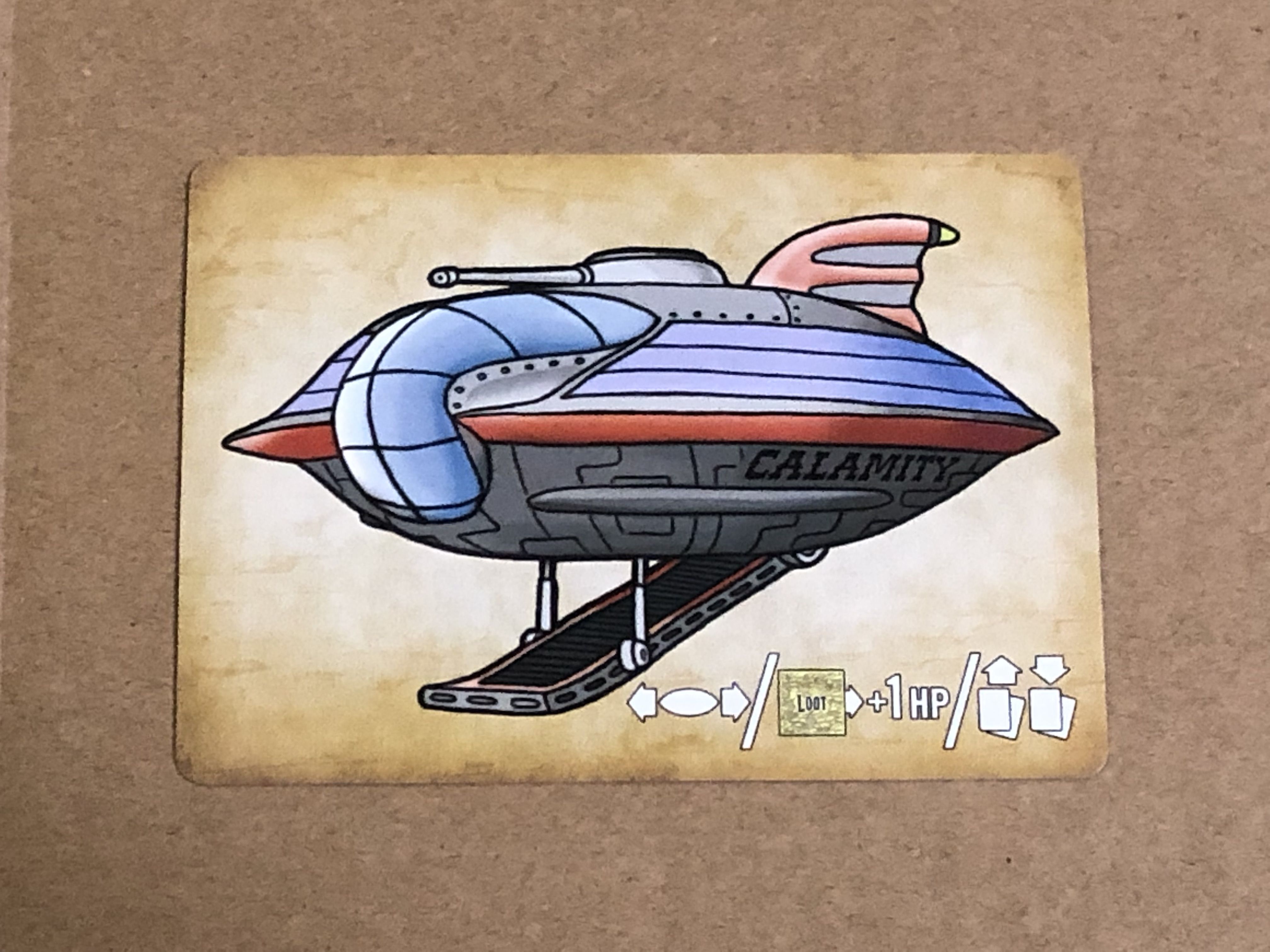 Coperta Train Heist: Calamity Promo Card