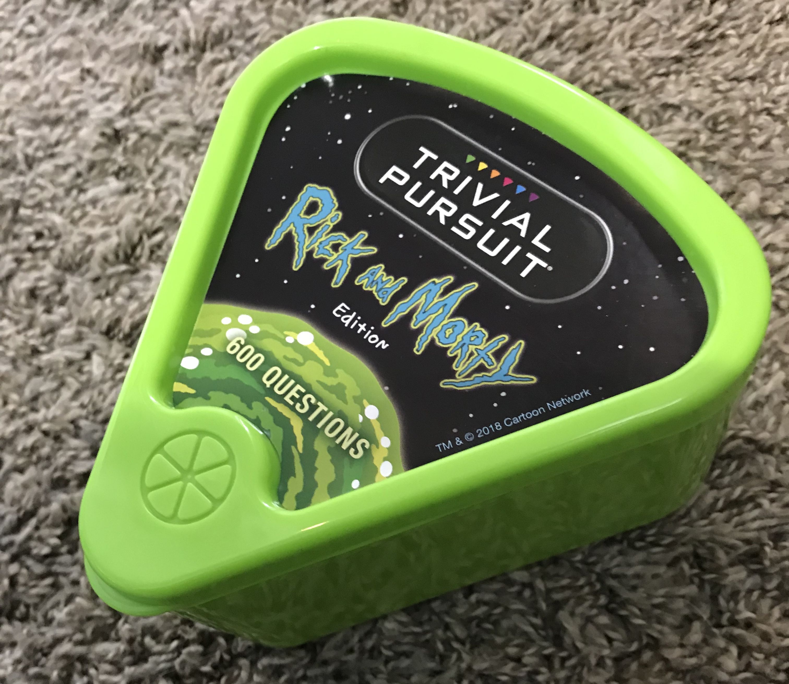 Trivial Pursuit: Rick and Morty box art