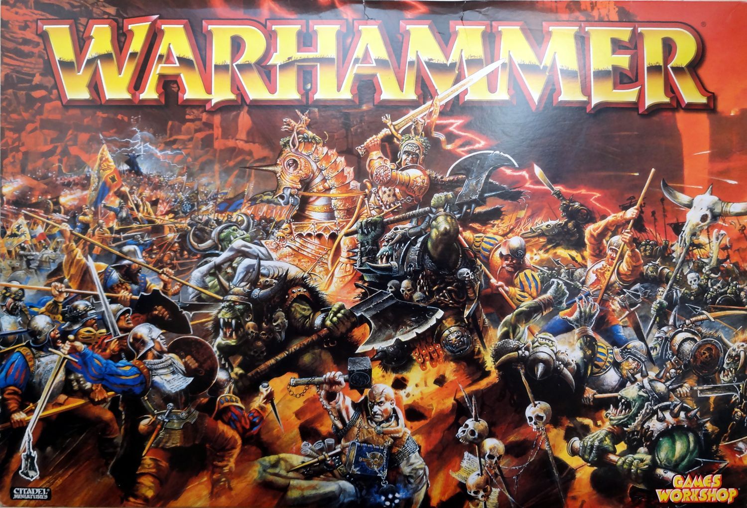 Coperta Warhammer: The Game of Fantasy Battles (6th Edition Boxed Set)