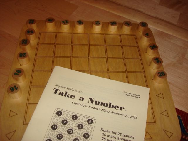 Take a Number box art