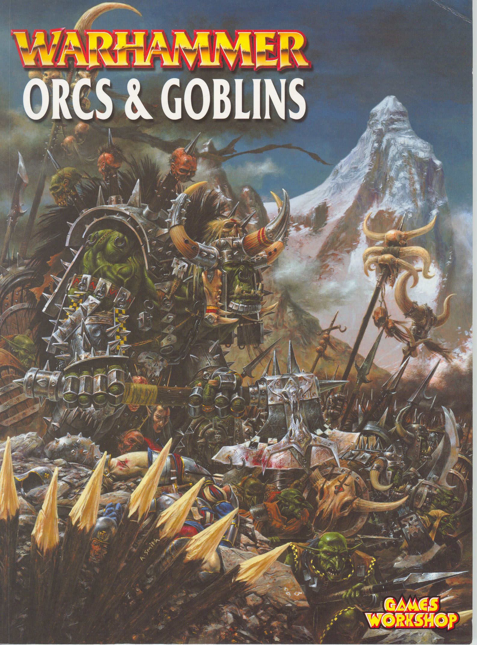 Coperta Warhammer (Sixth Edition): Orcs & Goblins