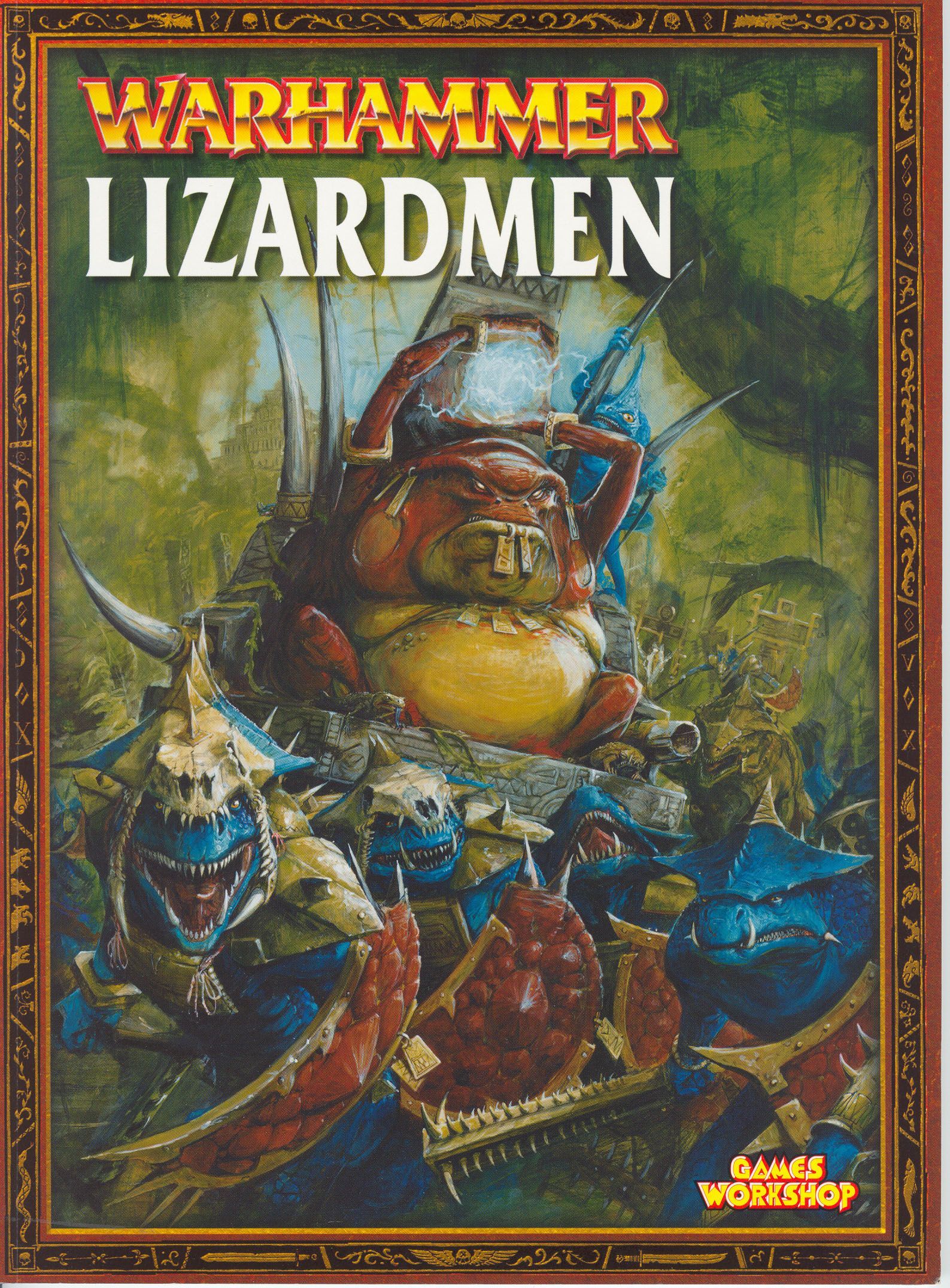 Coperta Warhammer (Sixth Edition): Lizardmen