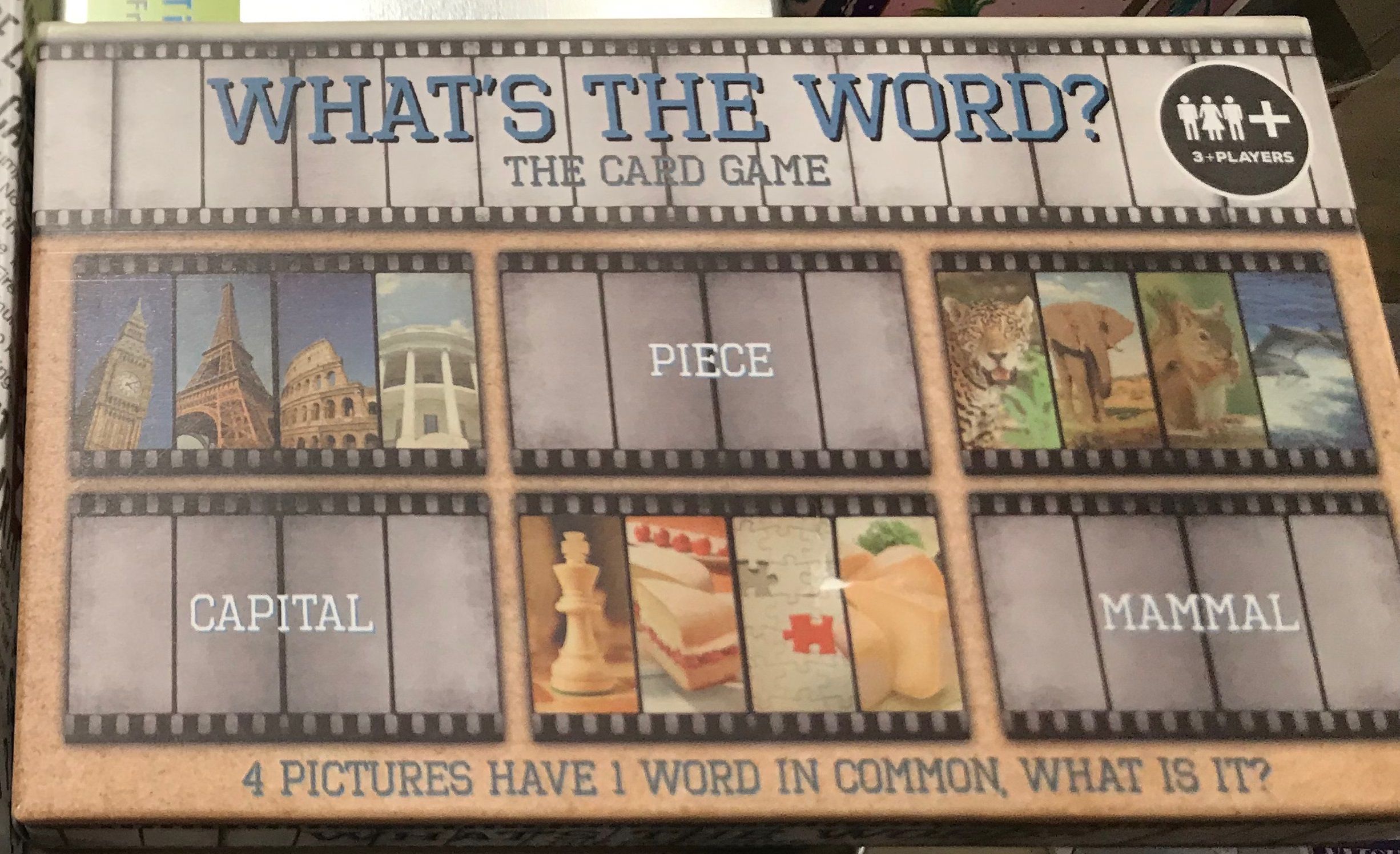What's the Word?: The Card Game doboz