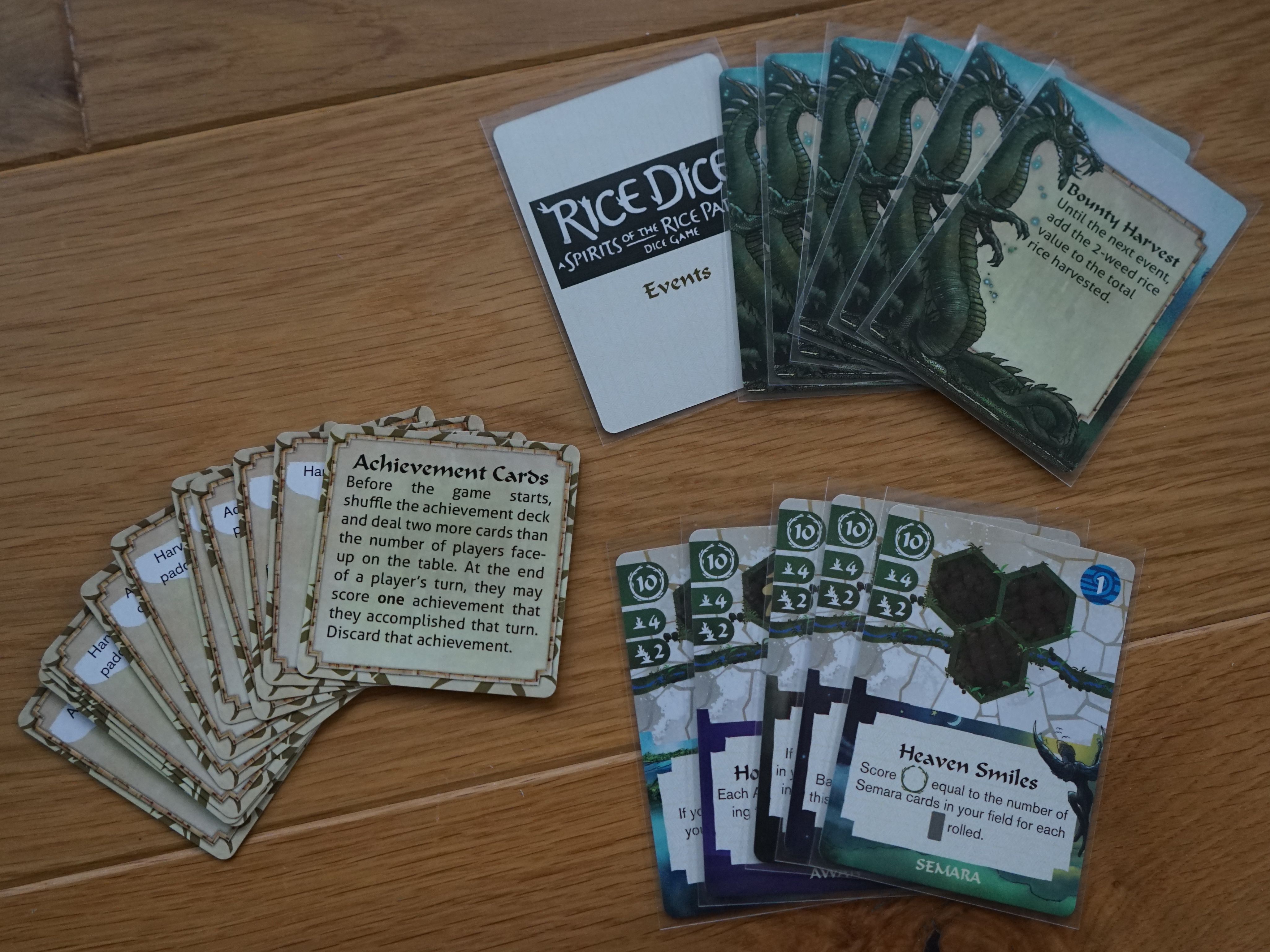 Coperta Rice Dice: Kickstarter Exclusives