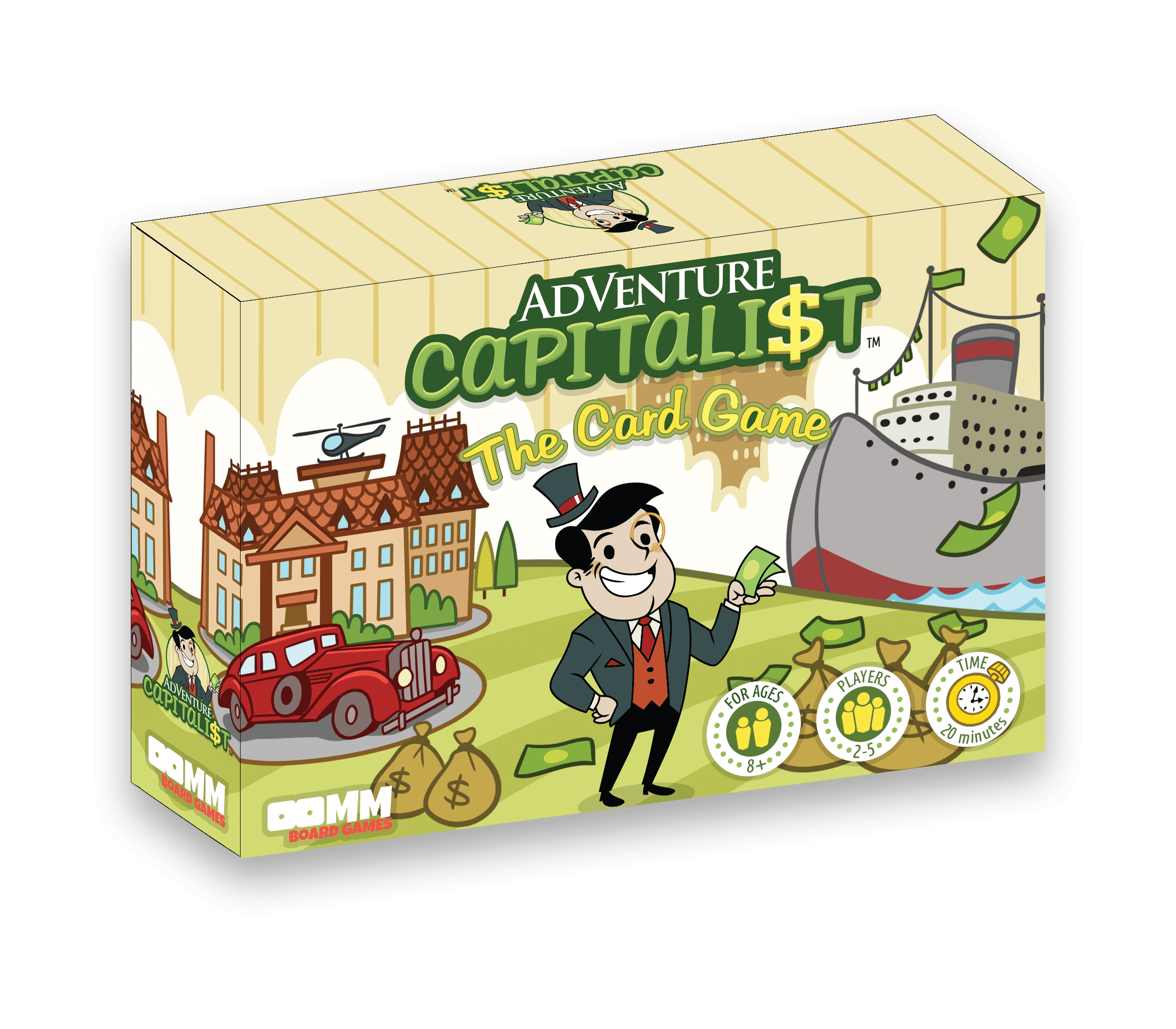 Coperta AdVenture Capitalist The Card Game