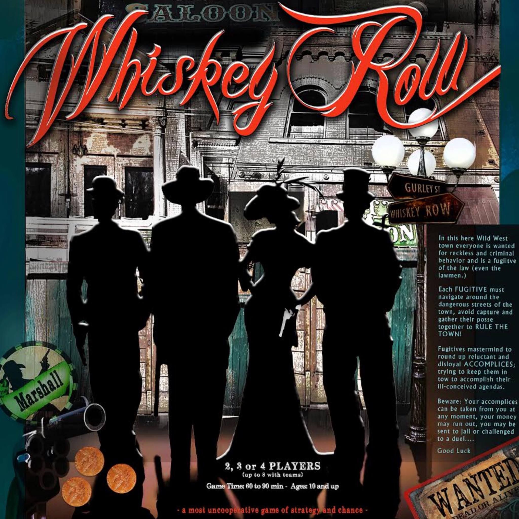 Whiskey Row: A Wild West Strategy Game box art