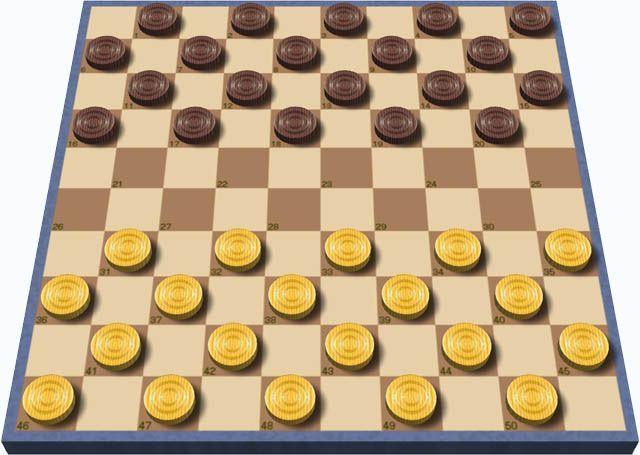 Coperta International Checkers