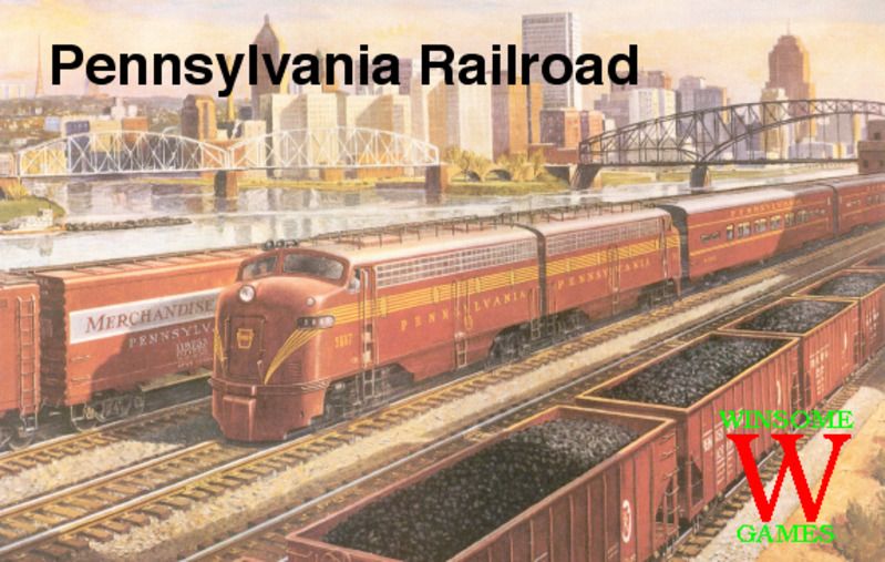 Pennsylvania Railroad box art