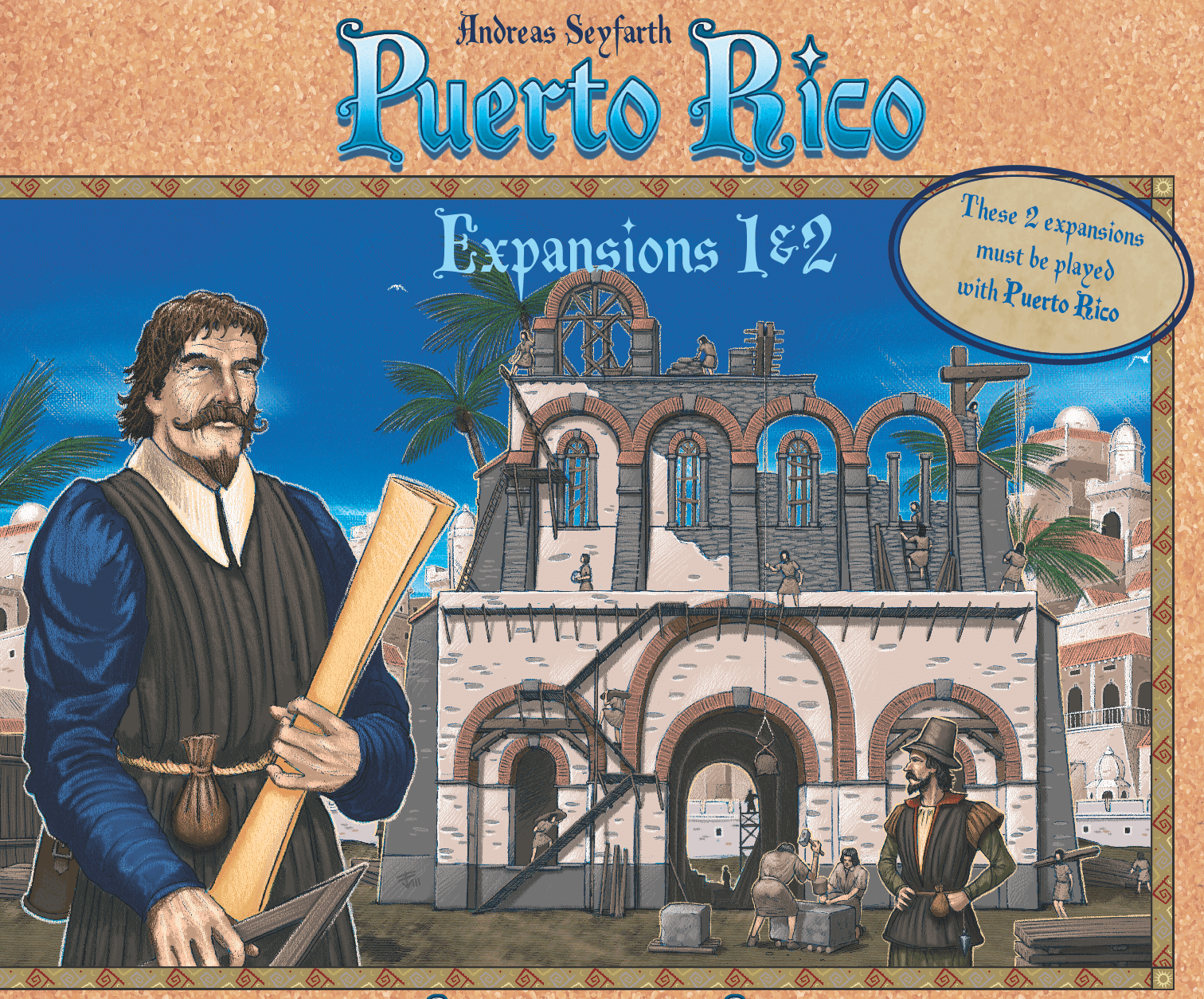 Puerto Rico: Expansions 1&2 – The New Buildings & The Nobles doboz