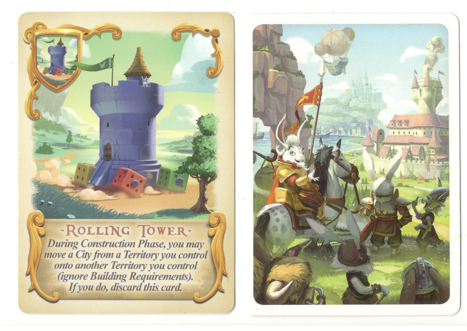 Bunny Kingdom: Rolling Tower box art