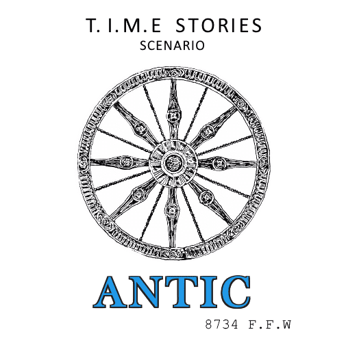 Antic (fan expansion for T.I.M.E Stories) box art