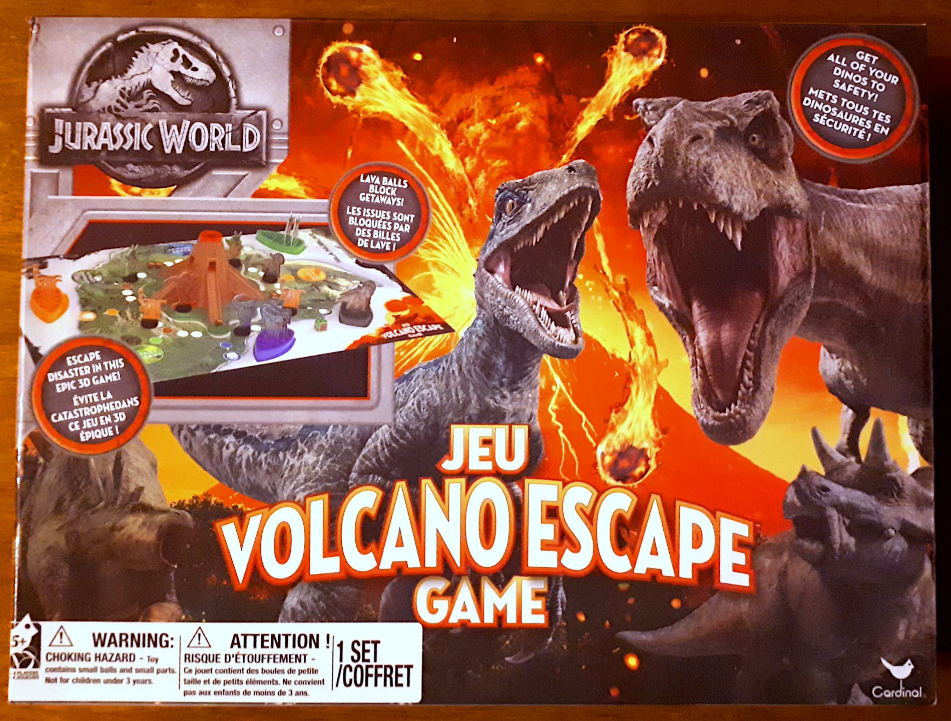 Coperta Jurassic World Volcano Escape Game
