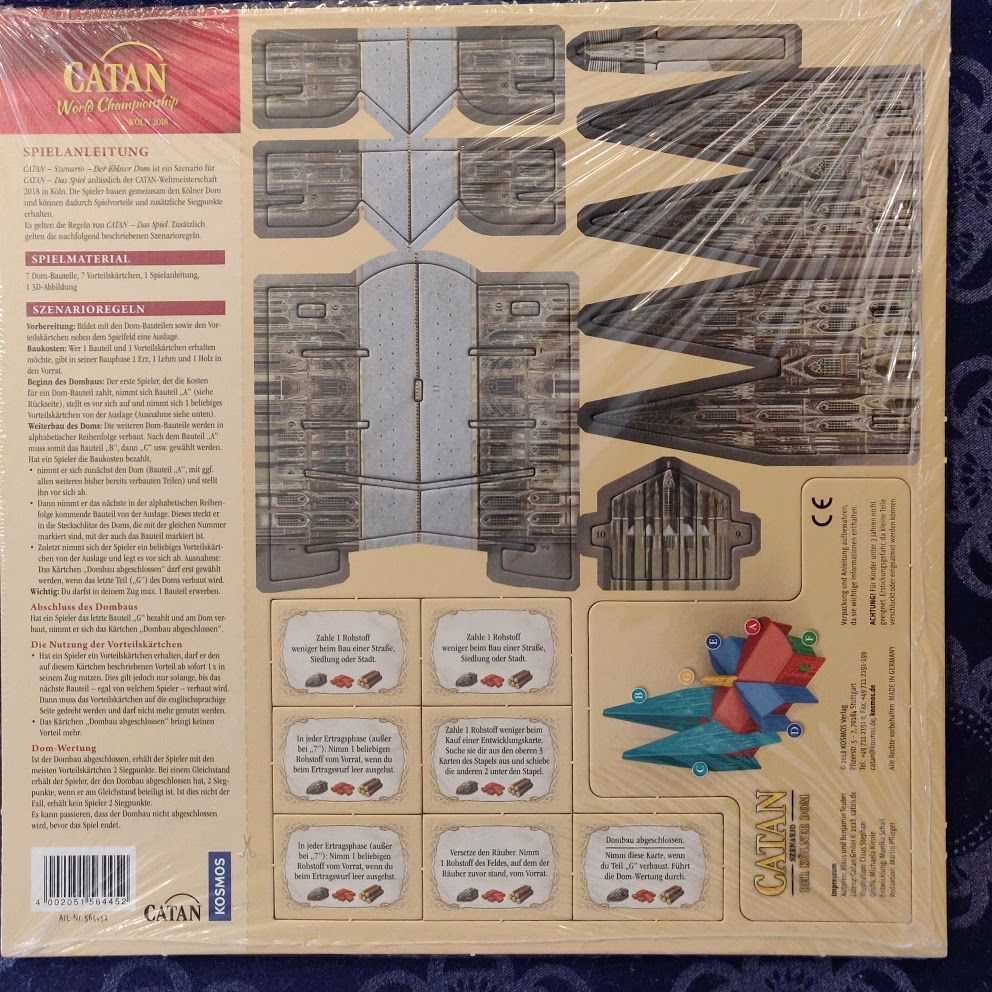 Catan: Szenario Der Kölner Dom box art