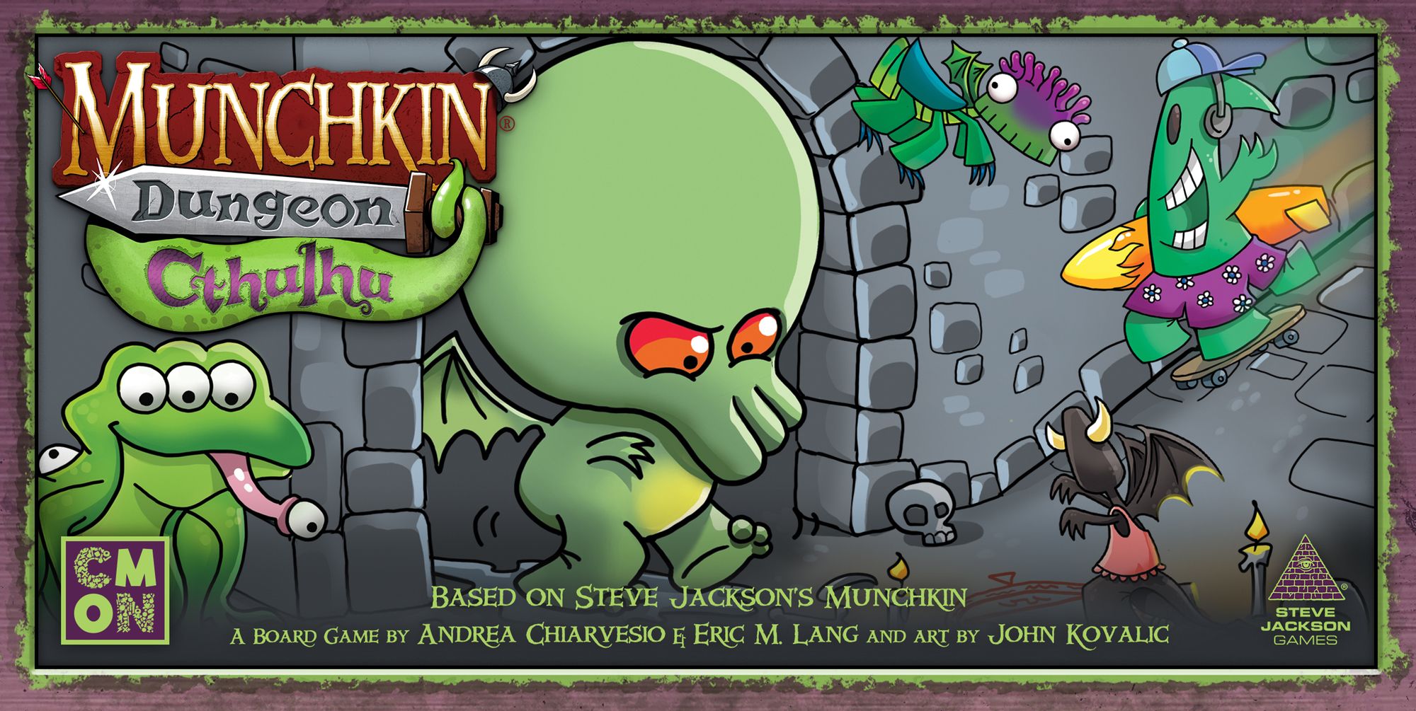 Munchkin Dungeon: Cthulhu box art