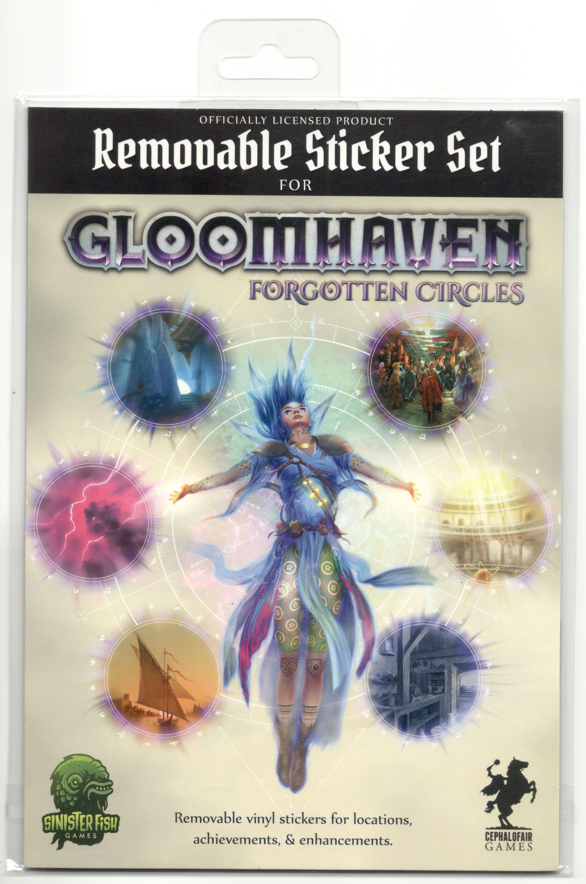 Gloomhaven: Forgotten Circles – Removable Sticker Set box art