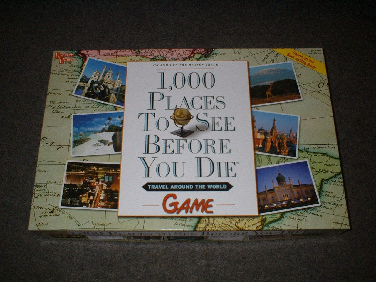 1,000 Places to See Before You Die doboz