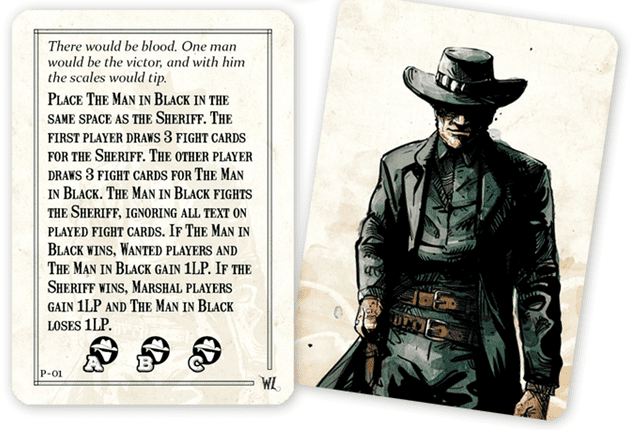 Western Legends: Man in Black Promo Card box art