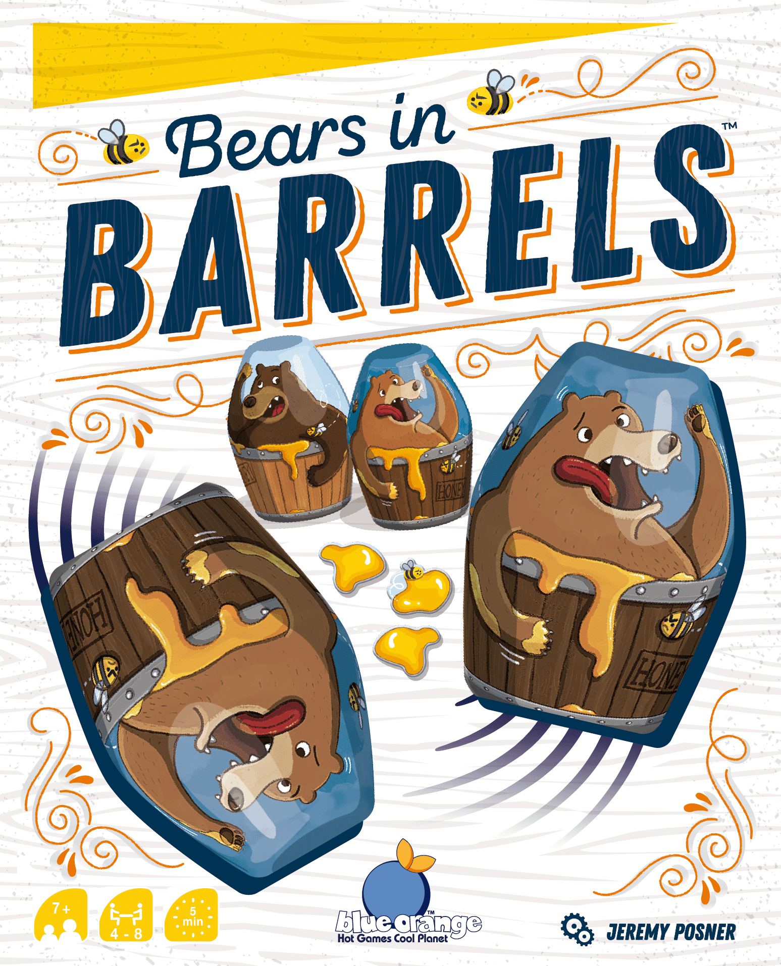 Coperta Bears in Barrels
