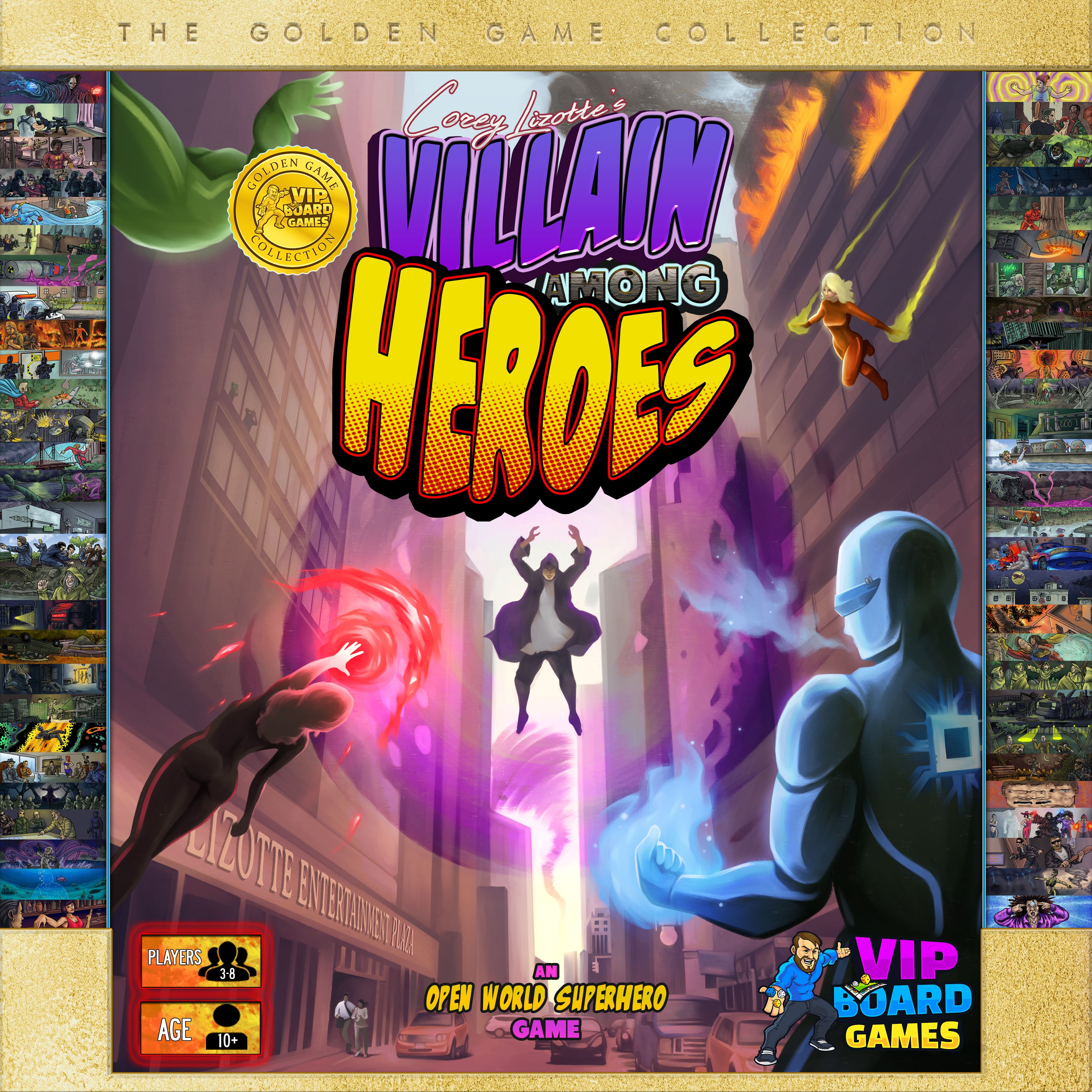 Villain Among Heroes box art