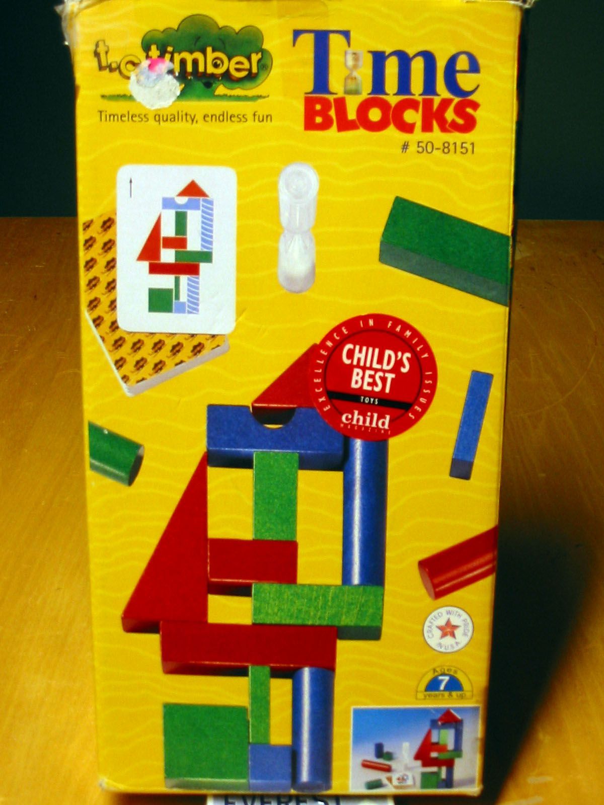 Time Blocks box art