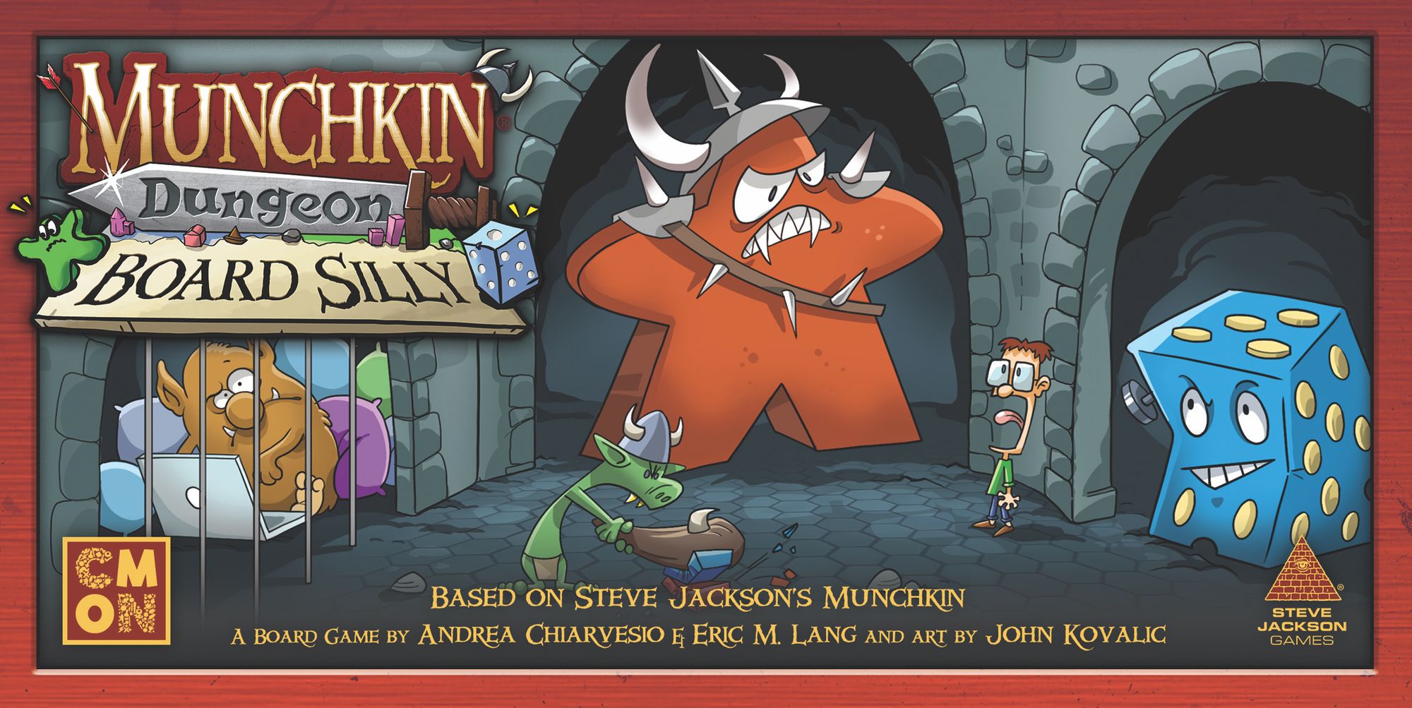 Munchkin Dungeon: Board Silly box art
