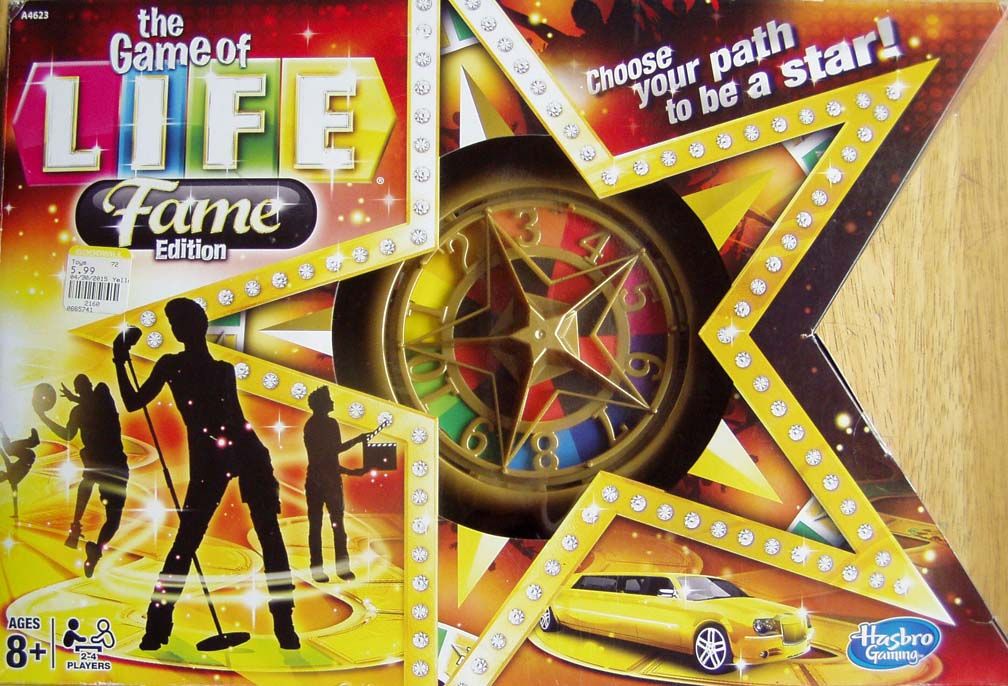 The Game of Life: Fame Edition doboz