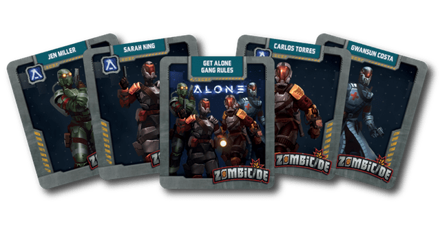 Zombicide: Invader – Alone Crossover Set box art