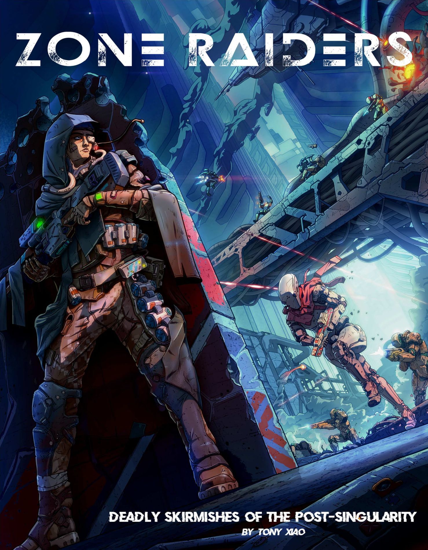 Zone Raiders: Deadly Skirmishes of the Post-Singularity box art