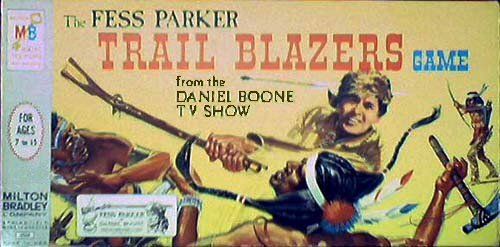 The Fess Parker Trail Blazers Game box art