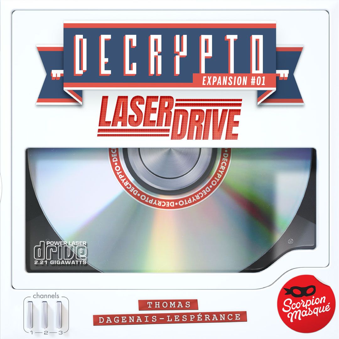 Decrypto: Expansion #01 – Laserdrive box art
