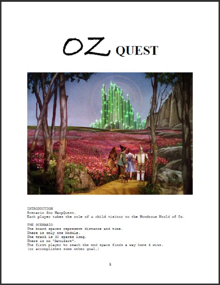 Coperta Oz Quest