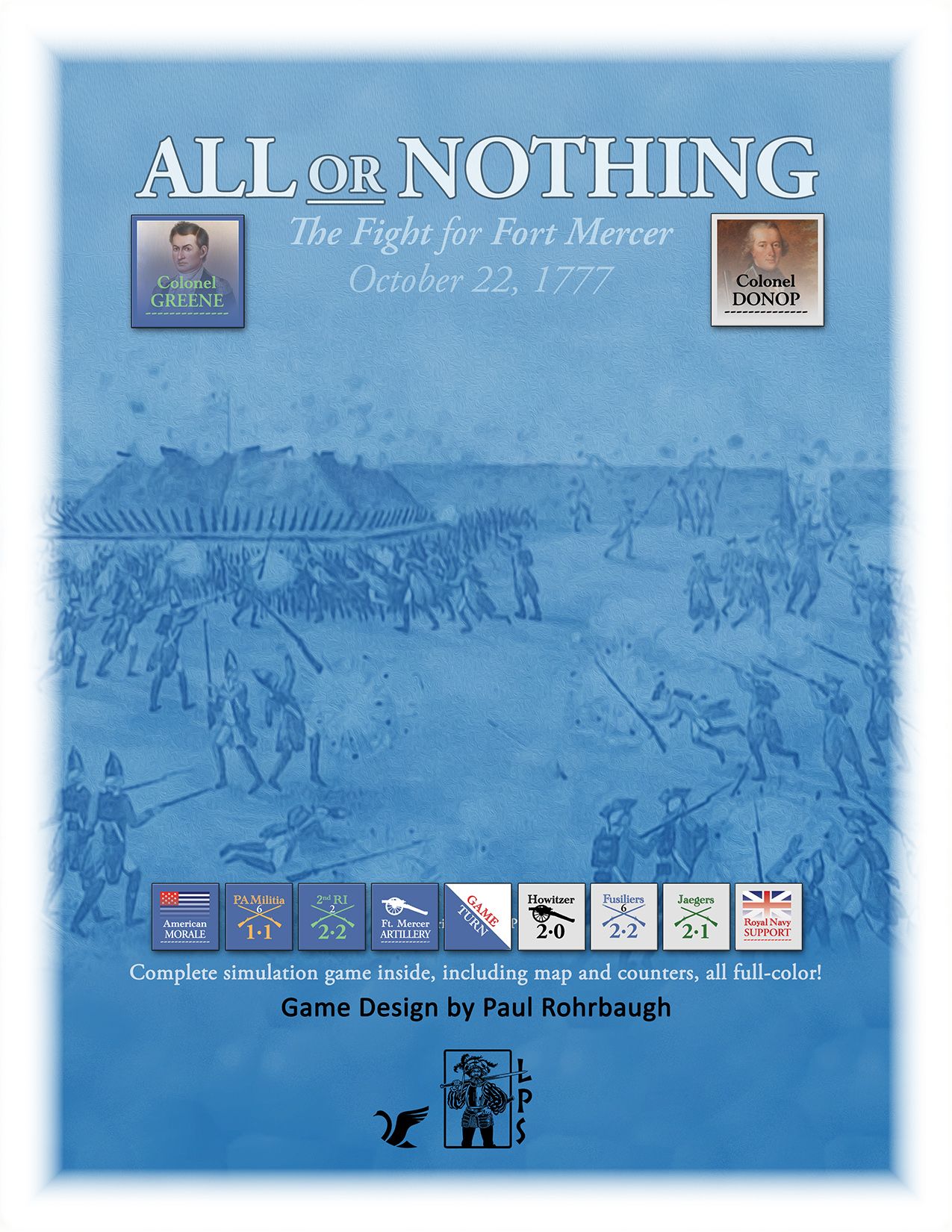 All or Nothing: The Fight for Fort Mercer – October 22, 1777 box art