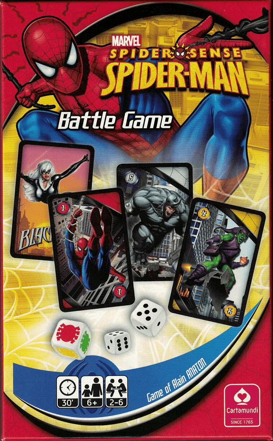 Marvel Spider-Sense Spider-man Battle Game box art