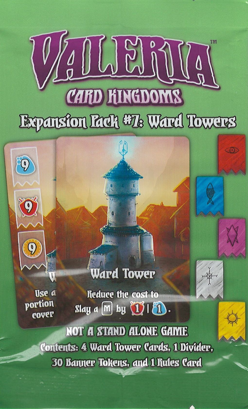 Coperta Valeria: Card Kingdoms – Expansion Pack #07: Ward Towers