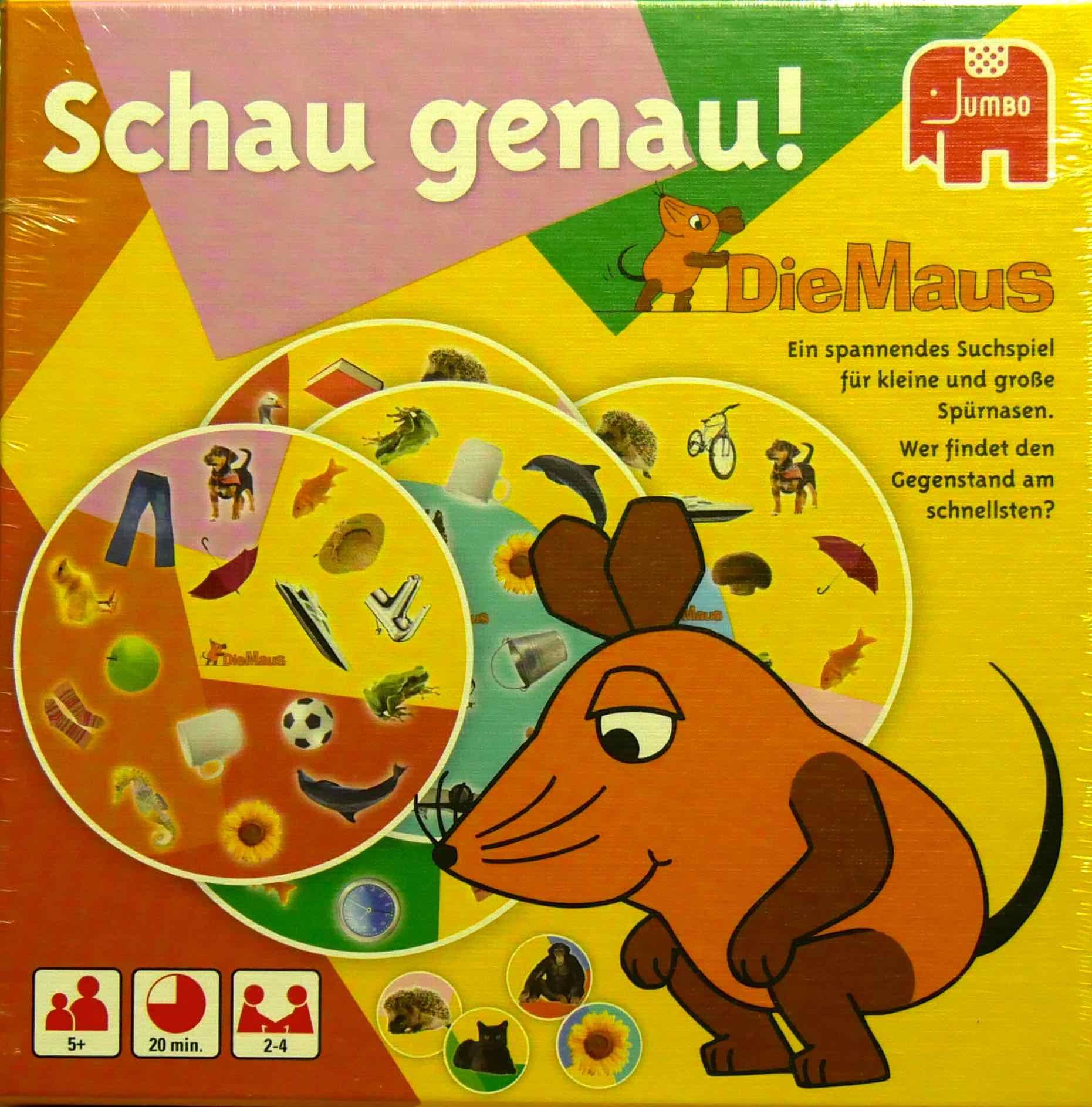 Schau genau! Die Maus box art