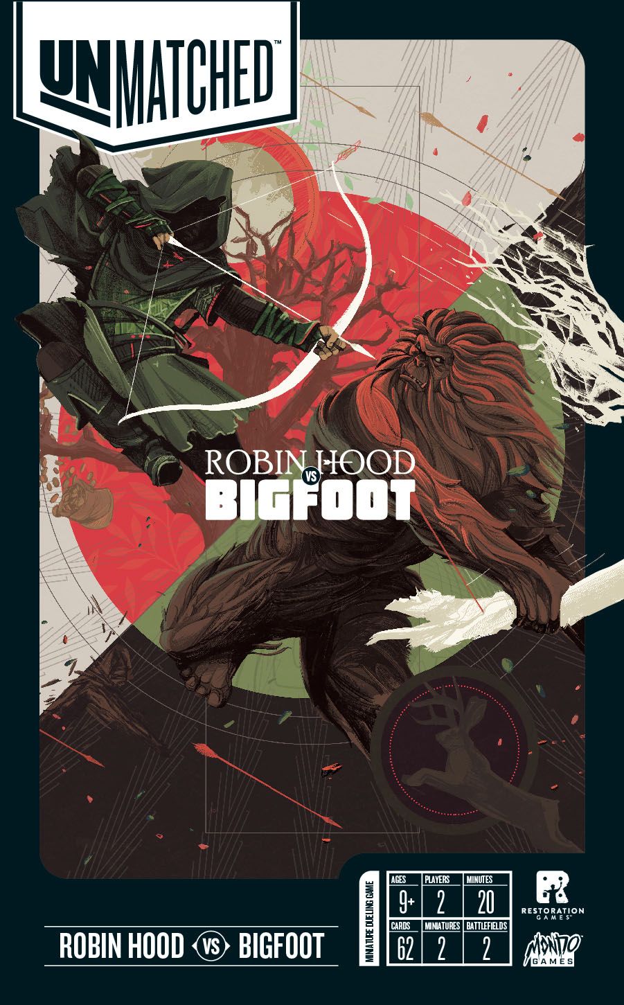 Coperta Unmatched: Robin Hood vs. Bigfoot