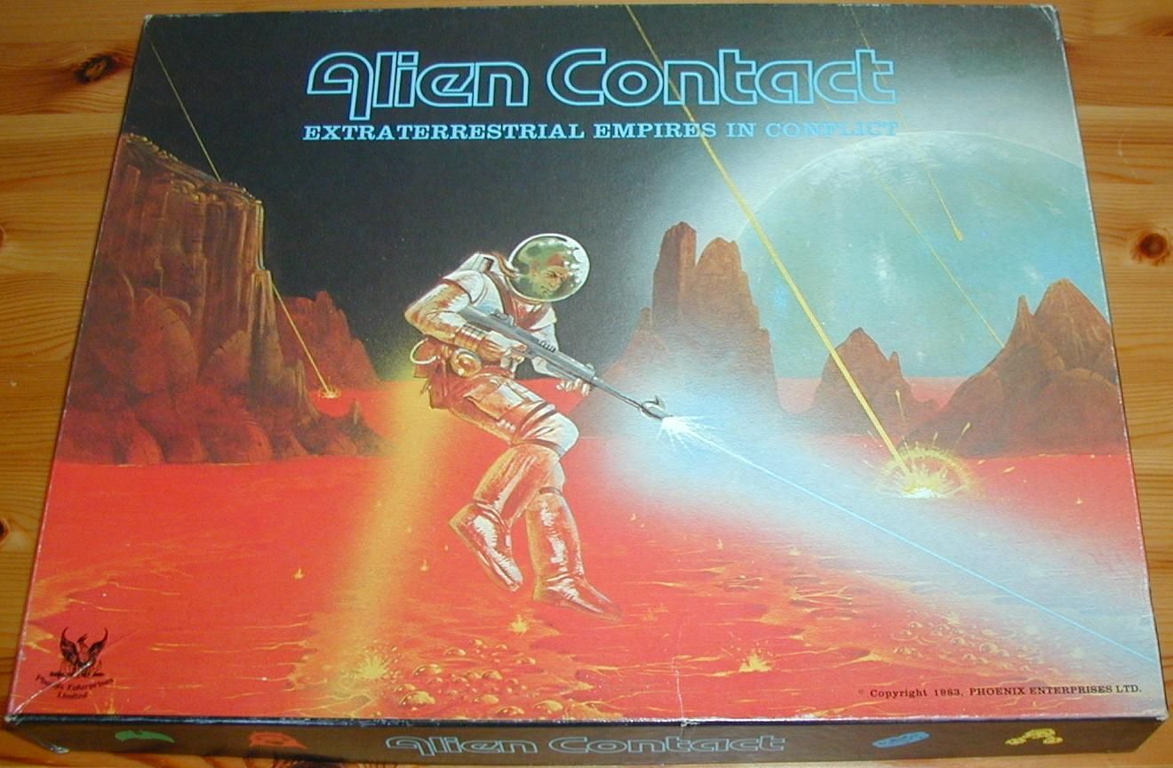 Coperta Alien Contact: Extraterrestrial Empires in Conflict