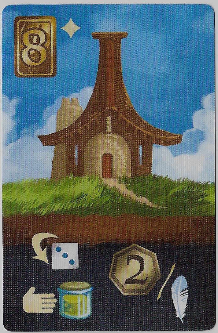 Above and Below: Mystic's Hut Promo Card doboz