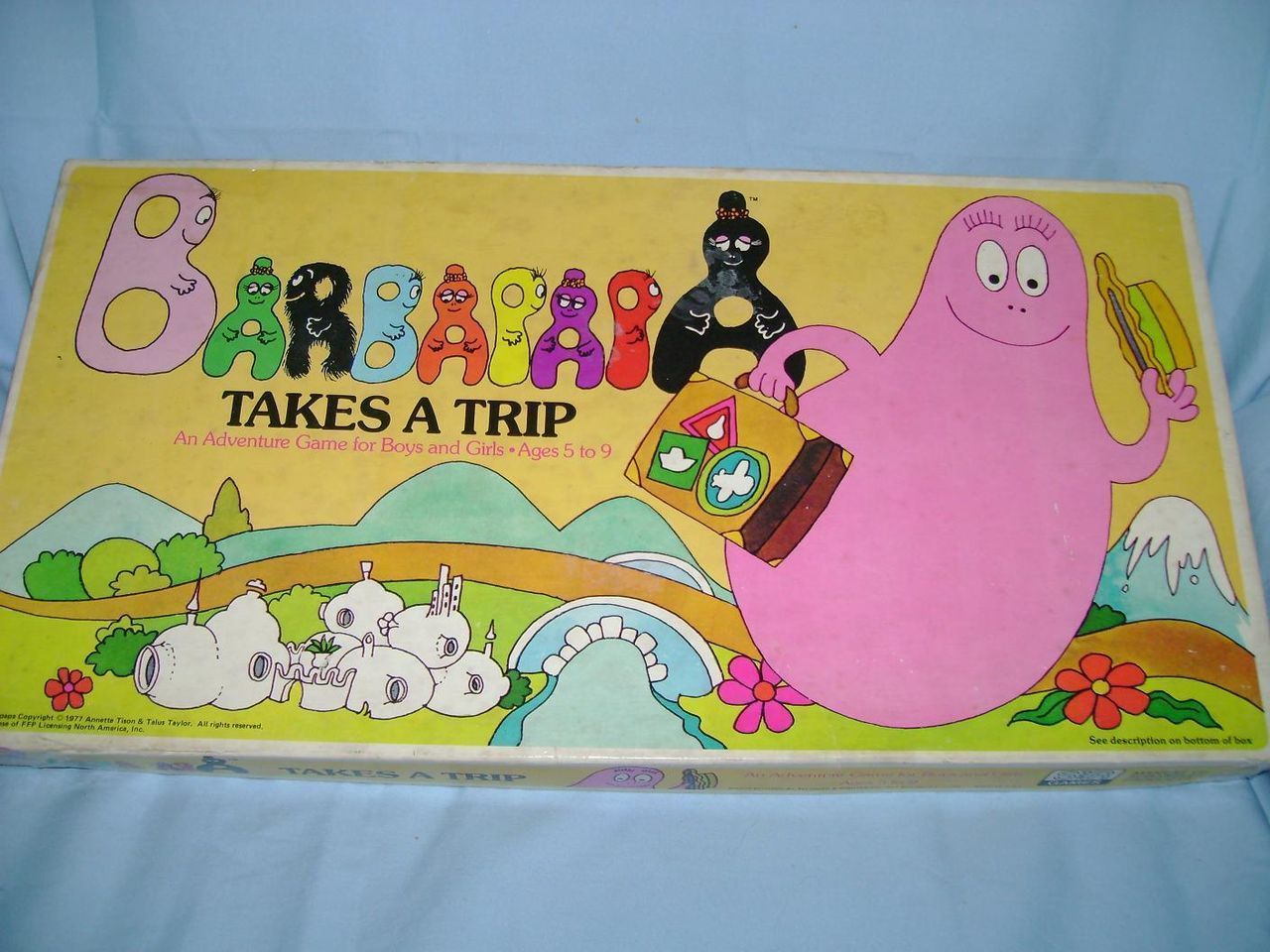 Barbapapa Takes a Trip Game box art