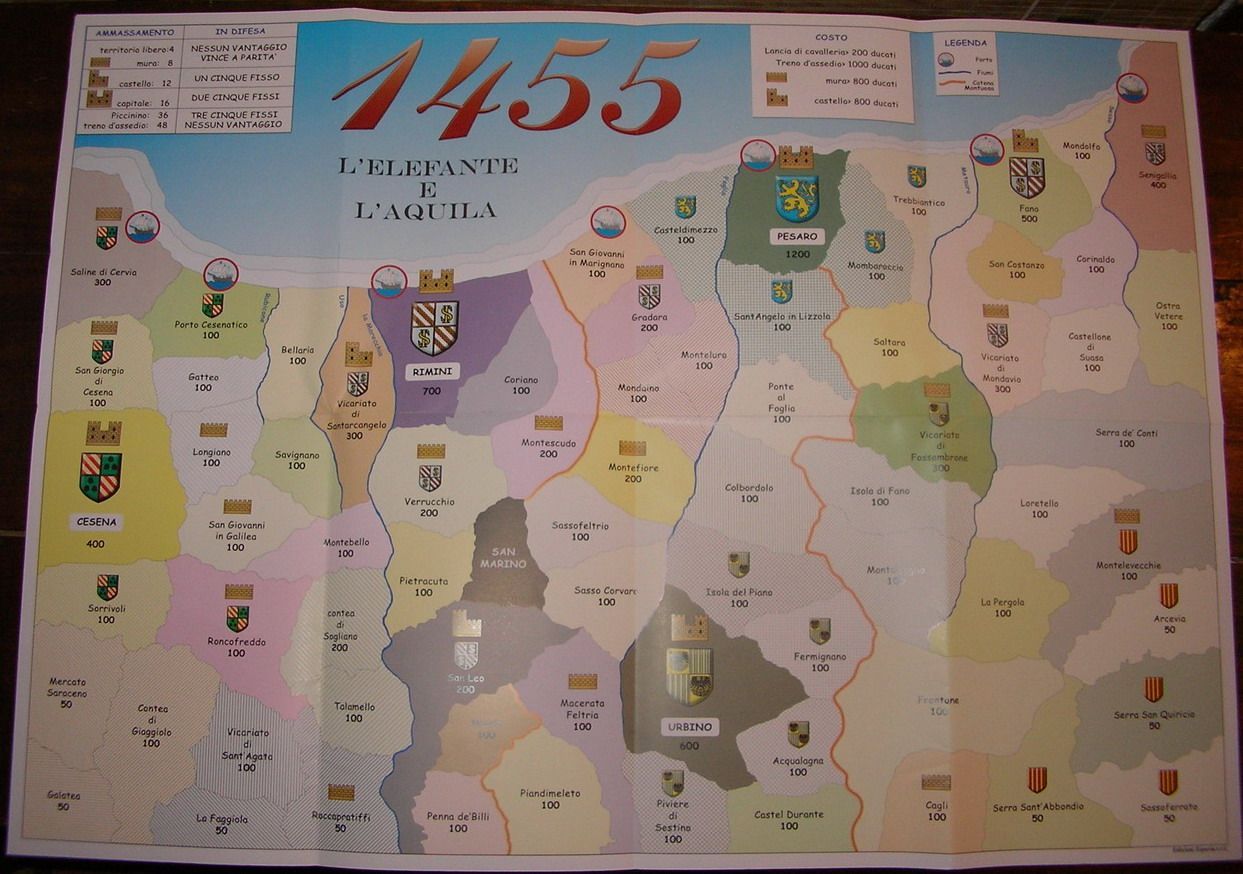 Coperta 1455: L'Elefante e l'Aquila