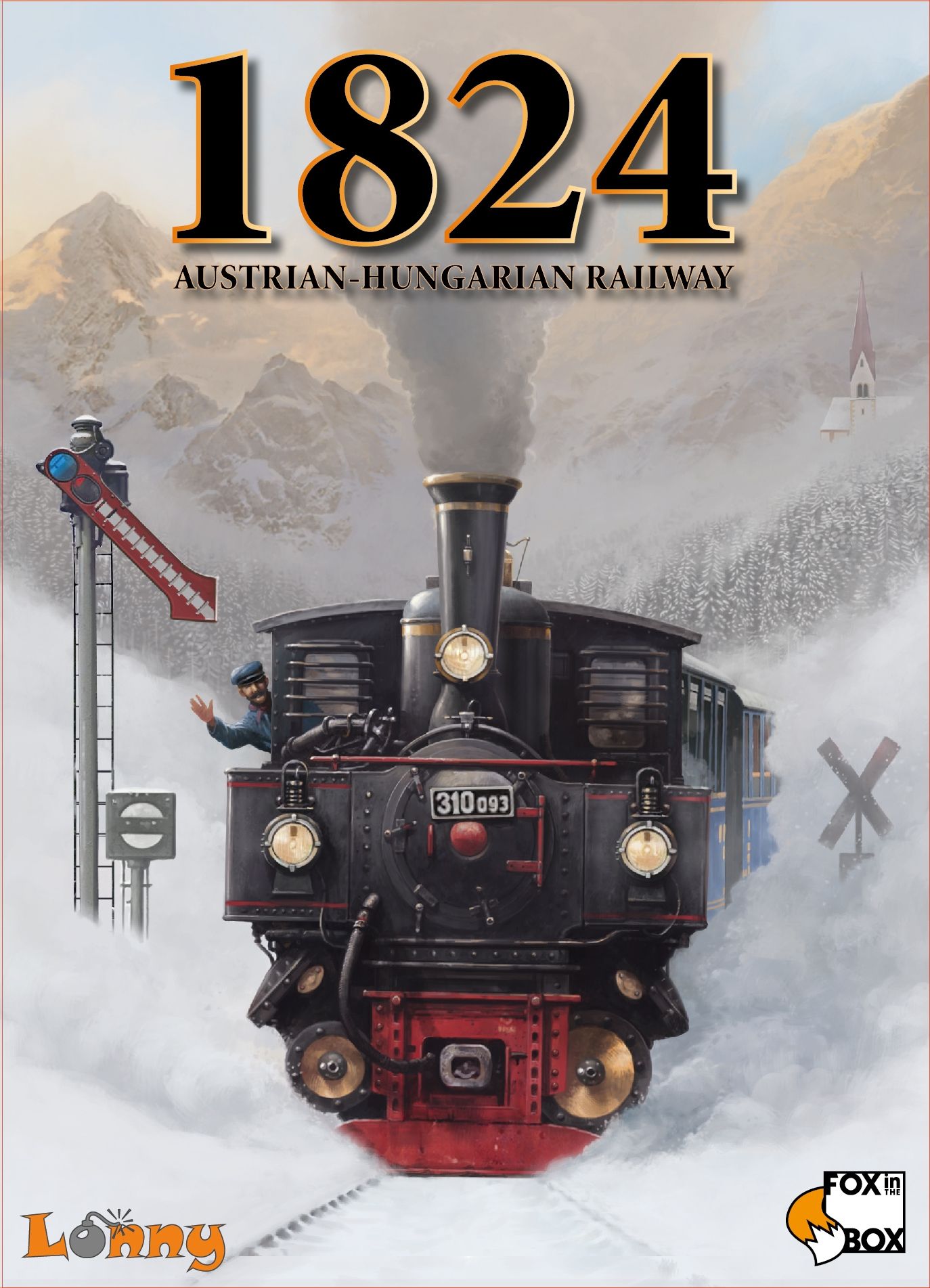 Coperta 1824: Austrian-Hungarian Railway